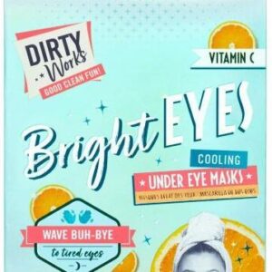 Dirty Works Rozjaśniające Płatki Pod Oczy Z Witaminą C Bright Eyes Eye Mask 3 Szt.