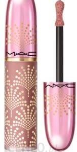 Mac Cosmetics Bubbles & Bows Powder Kiss Liquid Lipcolour Szminka W Płynie Z Matowym Finiszem Odcień Spiked Cocoa 5ml
