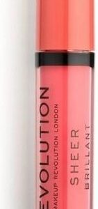 Makeup Revolution Sheer Brillant Pomadka Do Ust W Płynie 138 Excess