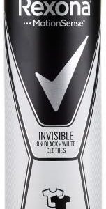 Rexona Antyperspirant W Sprayu Invisible Black+White Clothes Deodorant Spray 200Ml