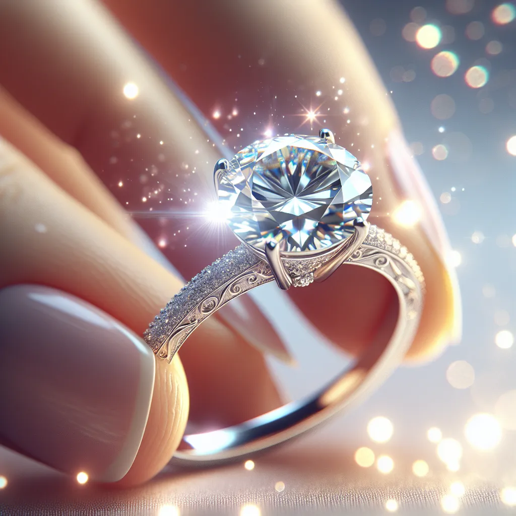Odkryj magię pierścionka z brylantem